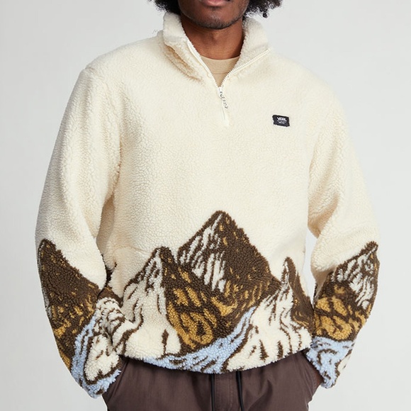 Vans Mt. Sherpa Quarter Zip Sweatshirt - Picture 5 of 10